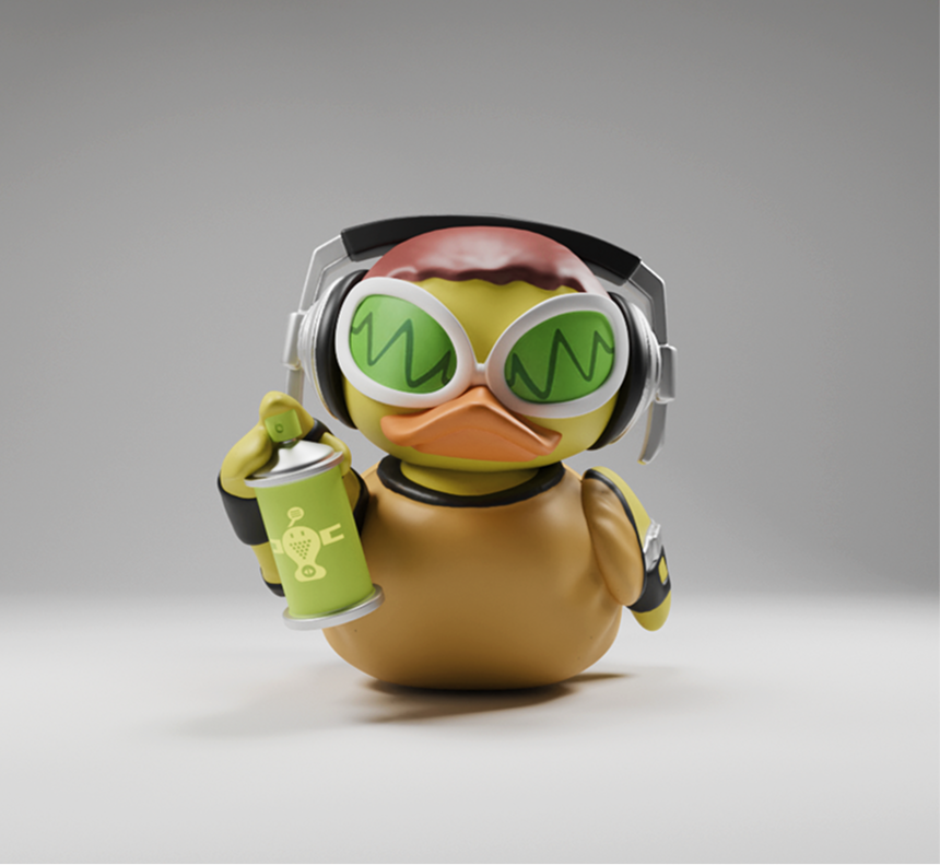Modelagem e render 3D de personagem, imagem 1