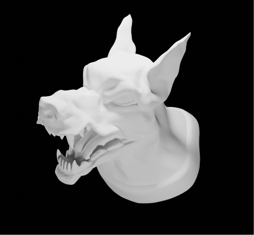 Modelagem e render 3D de personagem, imagem 2