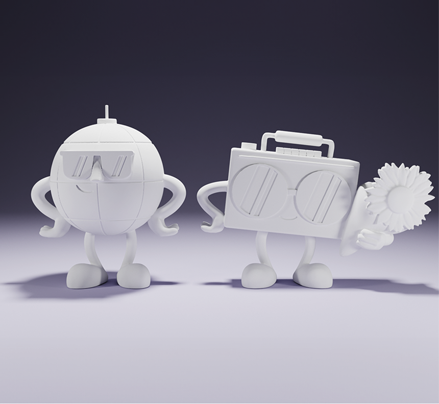 Modelagem e render 3D de personagem, imagem 4