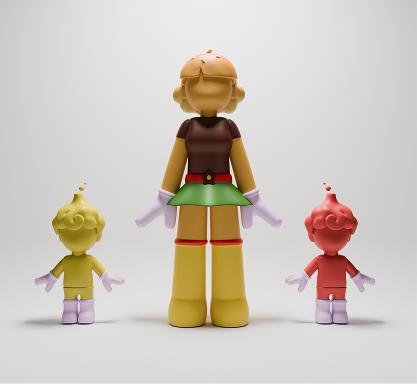 Modelagem e render 3D de personagem, imagem 5