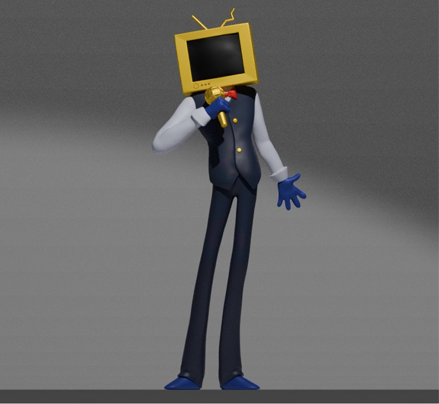 Modelagem e render 3D de personagem, imagem 7